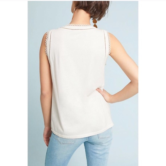 NWT Anthropologie Amie Sleeveless Top - Picture 4 of 4
